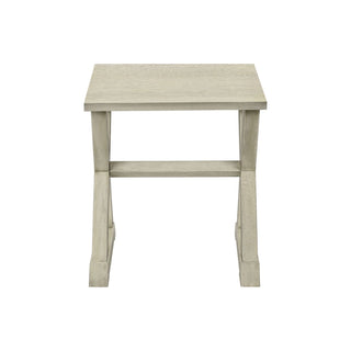 Compact Accent End Table, Square, Transitional