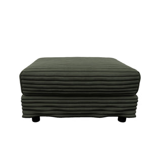 Convertible Deep Seat Sofa With Soft Pillows And Ottomans