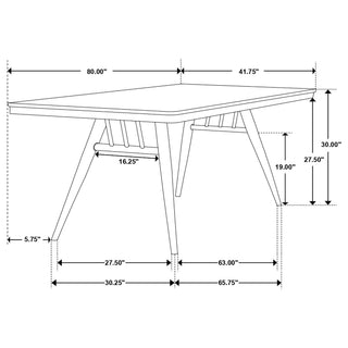 Paloma - Rectangular Dining Set