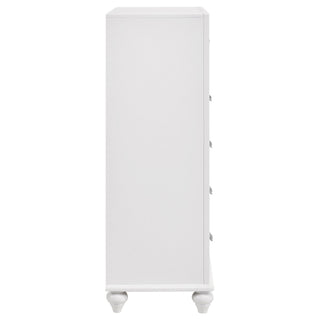 Randall - 5 Drawer Chest - White