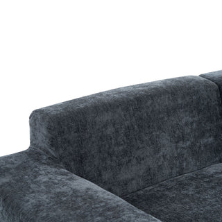 Modular Cloud Sectional Sofa Set, U-Shaped Upholstered Couch With Deep Seat