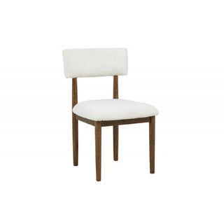 Contemporary Upholstered Dining Chairs (Set of 2)