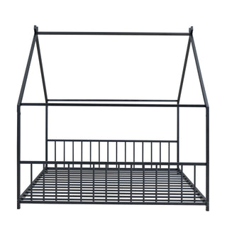 Metal House Bed