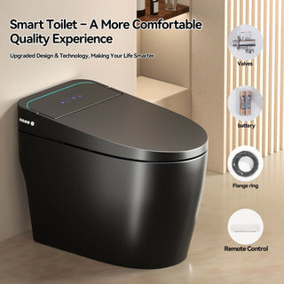 Smart Bidet Toilet With Auto Open / Close Seat