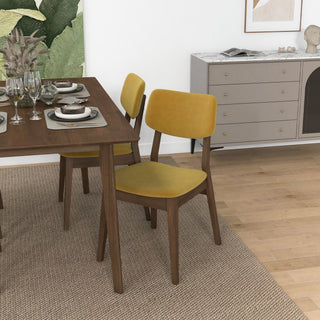 Carlos - Solid Back Side Chair (Set of 2)