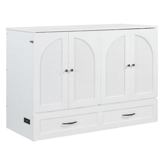 Murphy Bed With Large Drawers