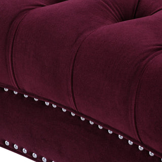 La Rosa - Victorian Chesterfield Loveseat
