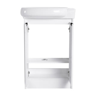 Freestanding Bathroom Vanity & Sink, Soft Close Doors