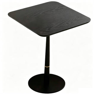 Modern Square Coffee Table And Computer Desk - Black / Gold
