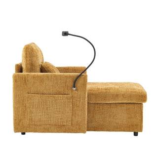 Multifunctional Recliner Sofa With Storage And Phone Bracket