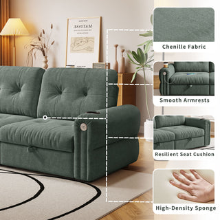 Cloud Like Convertible Sofa Bed With For Living Room