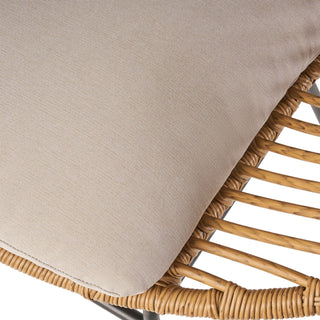 Cordella - Outdoor Woven Wicker Chairs With Cushions, (Set of 2)