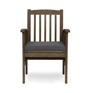Casa - Acacia Dining Chair Set With Cushions,