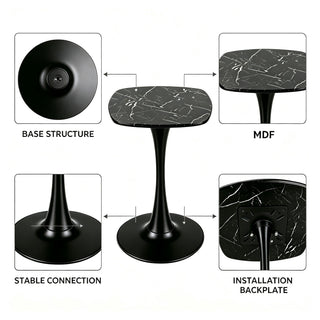 Dining Table Square - Black