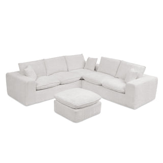 Sectional Sofa With Moveable Ottoman