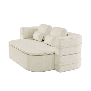 2 In 1 Foldable Sofa Bed With Multi Functional Blanket, Floor Lounge Sofa