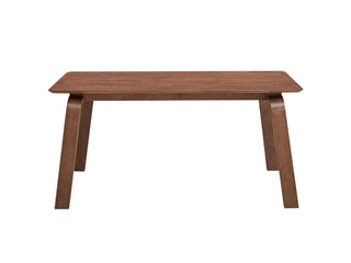 Ginny - 5 Piece With Side Chairs Dining Room Set - Walnut