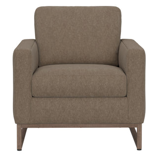 Accent Chair With Track Arm Design