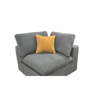 Custom Configuration Modular Sectional & Toss Pillows