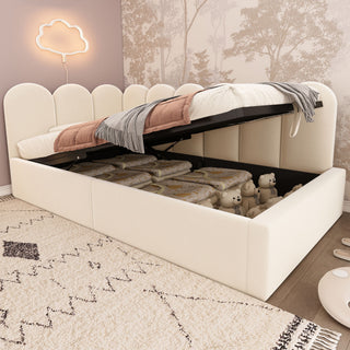 Upholstered Daybed With Hydraulic Storage