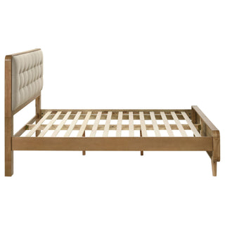 Winston - Platform Bed With Upholstered Headboard