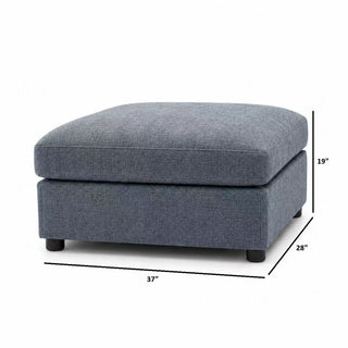 Ottoman With Durable Upholstery For Versatile Use