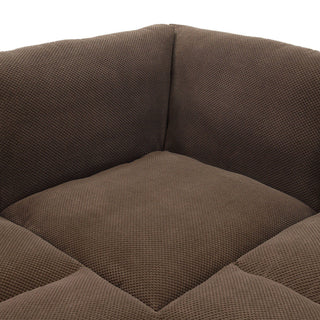 Sectional, Large Arms, Toss Pillows Included