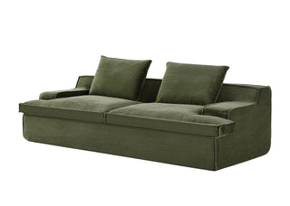 Nimbus - Oversized Full Foam 4 Seater Couch For Living Room Upholstered In Soft, Wide Armrests