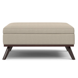 Owen - Multifunctional Square Coffee Table Storage Ottoman