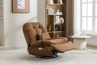Power Recliner Swivel Glider USB Charger With tooth Music Player, Sleep, Working, Game And Leisure