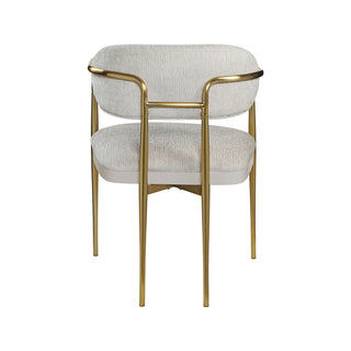 Zayn - Arm Chair (Set of 2) - Beige / Gold