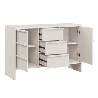 Sideboard Buffet Cabinet With Storage, 2 Doors 3 Drawers