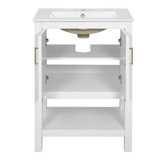 Modern Bathroom Vanity With Elegant Twill Design