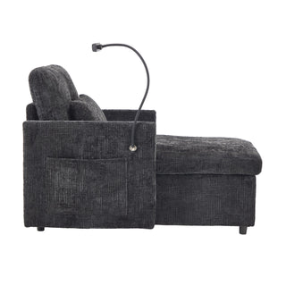 Multifunctional Recliner Sofa With Storage And Phone Bracket