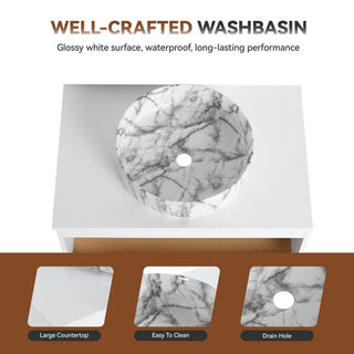 Floating Bathroom Vanity With Vessel Sink