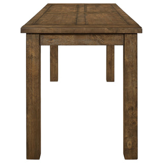 Amarillo - Rectangular Counter Height Dining Table - Rustic Brown