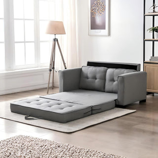 Upholstered Pull Out Sleeper Loveseat