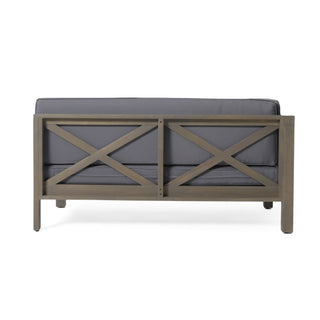 Brava - X Back Corner Bench