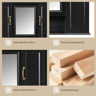 Modern Wall Mounted Medicine Cabinet With Mirror