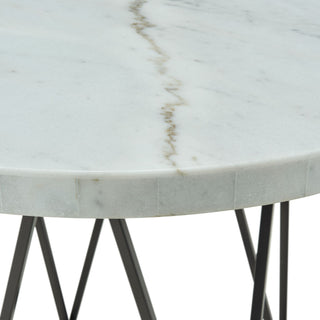 Riko - Round Counter Height Dining Table - White