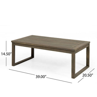 4 Person Outdoor Seating Group With Water Resistant Cushions - Dark Gray