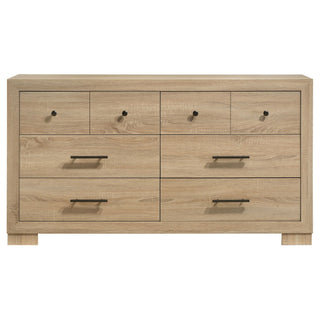 Merritt - 6 Drawer Dresser Cabinet - Light Oak