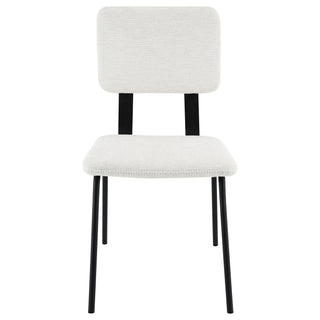 Bixby - Upholstered Dining Side Chair (Set of 2) - White