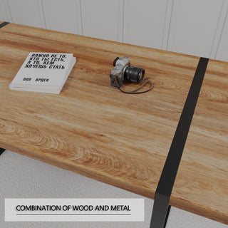 Rectangular Dining Table, 4 - 6 Person Capacity - Wood