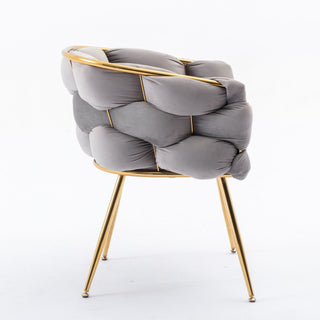 Luxury Modern Simple Leisure Single Sofa Chair Bedroom Lazy Person Household Dresser Stool Manicure Table Back Chair