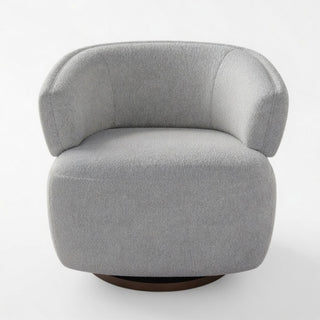 Swivel Barrel Accent Oversized Club Chair