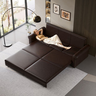 Chesterfield Sofa & Pull Out Bed