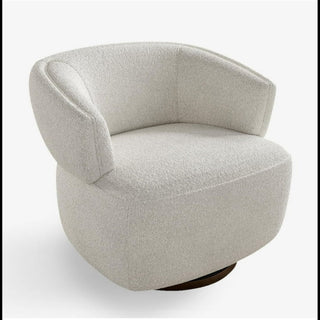 Swivel Barrel Accent Oversized Club Chair
