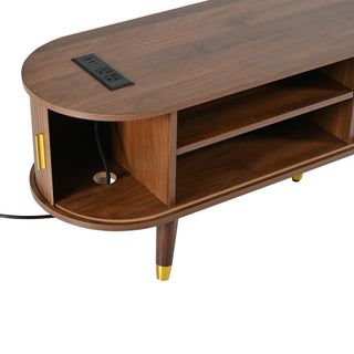 TV Stand & Coffee Table Set With Charging Station