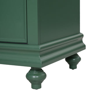 Modern Bathroom Vanity With Tip-Out Drawer And Soft-Close Hinges